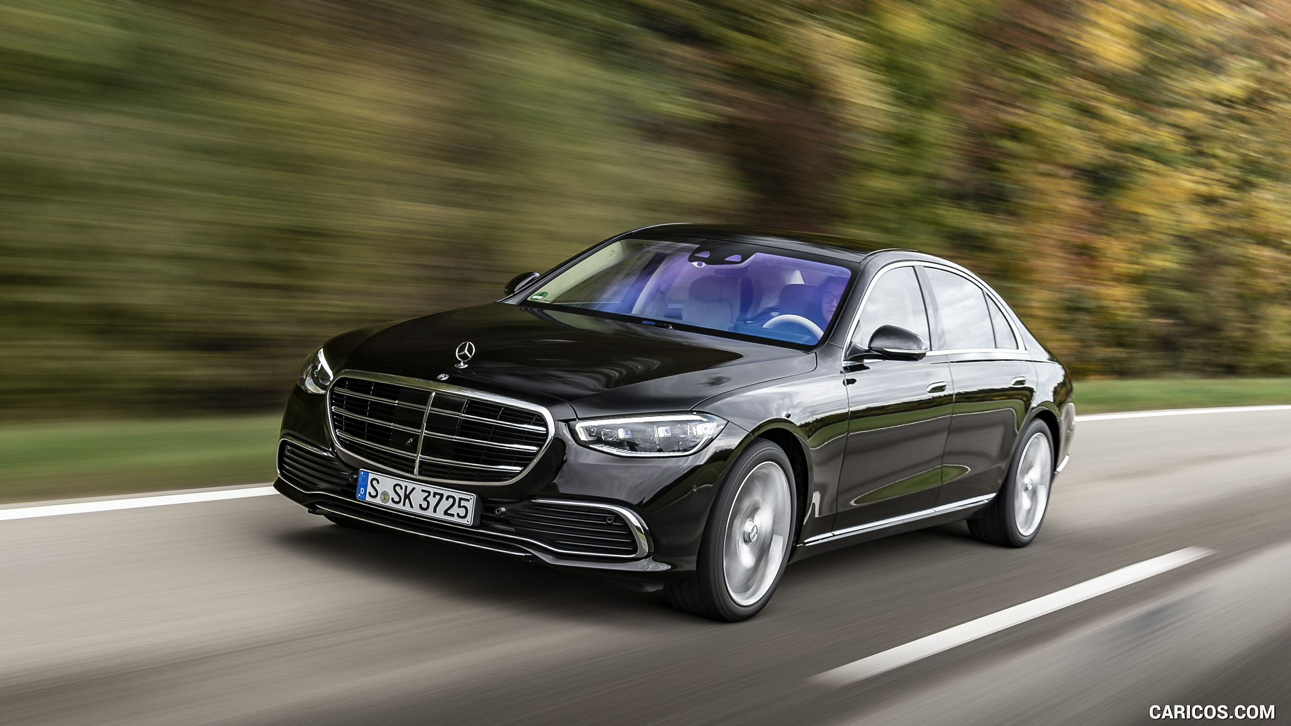 2021 Mercedes-Benz S 500 4MATIC AMG Line (Color: Onyx Black) - Front ...