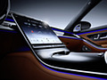 2021 Mercedes-Benz S-Class (Color: Leather Siena Brown) - Central Console