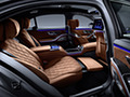 2021 Mercedes-Benz S-Class (Color: Leather Siena Brown) - Interior, Rear Seats