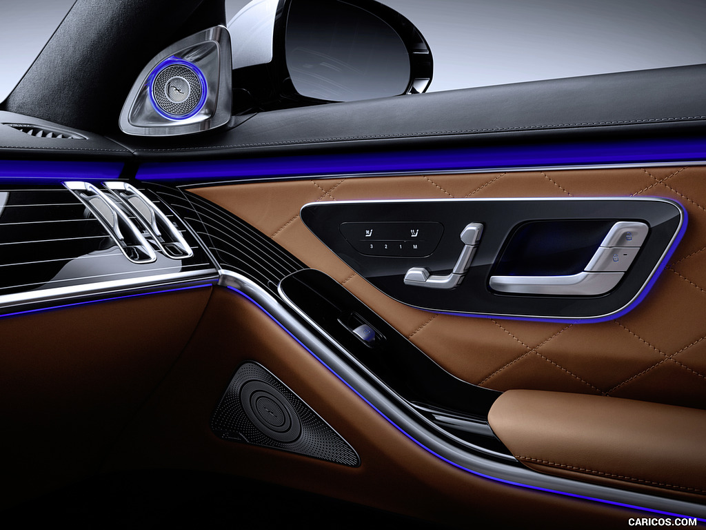 2021 Mercedes-Benz S-Class (Color: Leather Siena Brown) - Interior, Detail