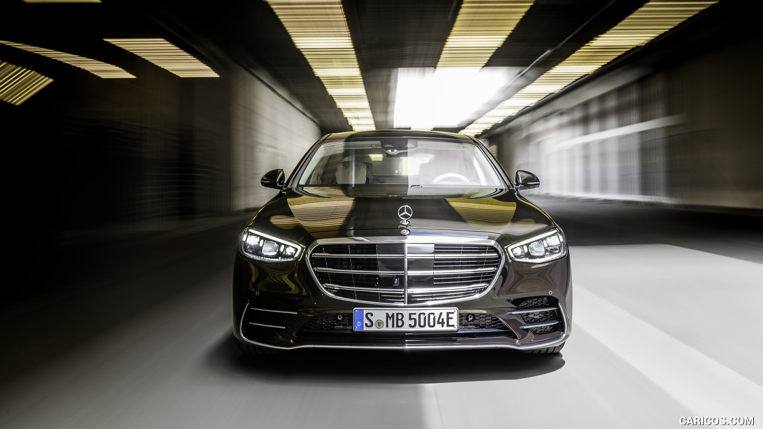 2021 Mercedes-Benz S-Class Plug-in-Hybrid (Color: Onyx Black) - Front, #160 of 316