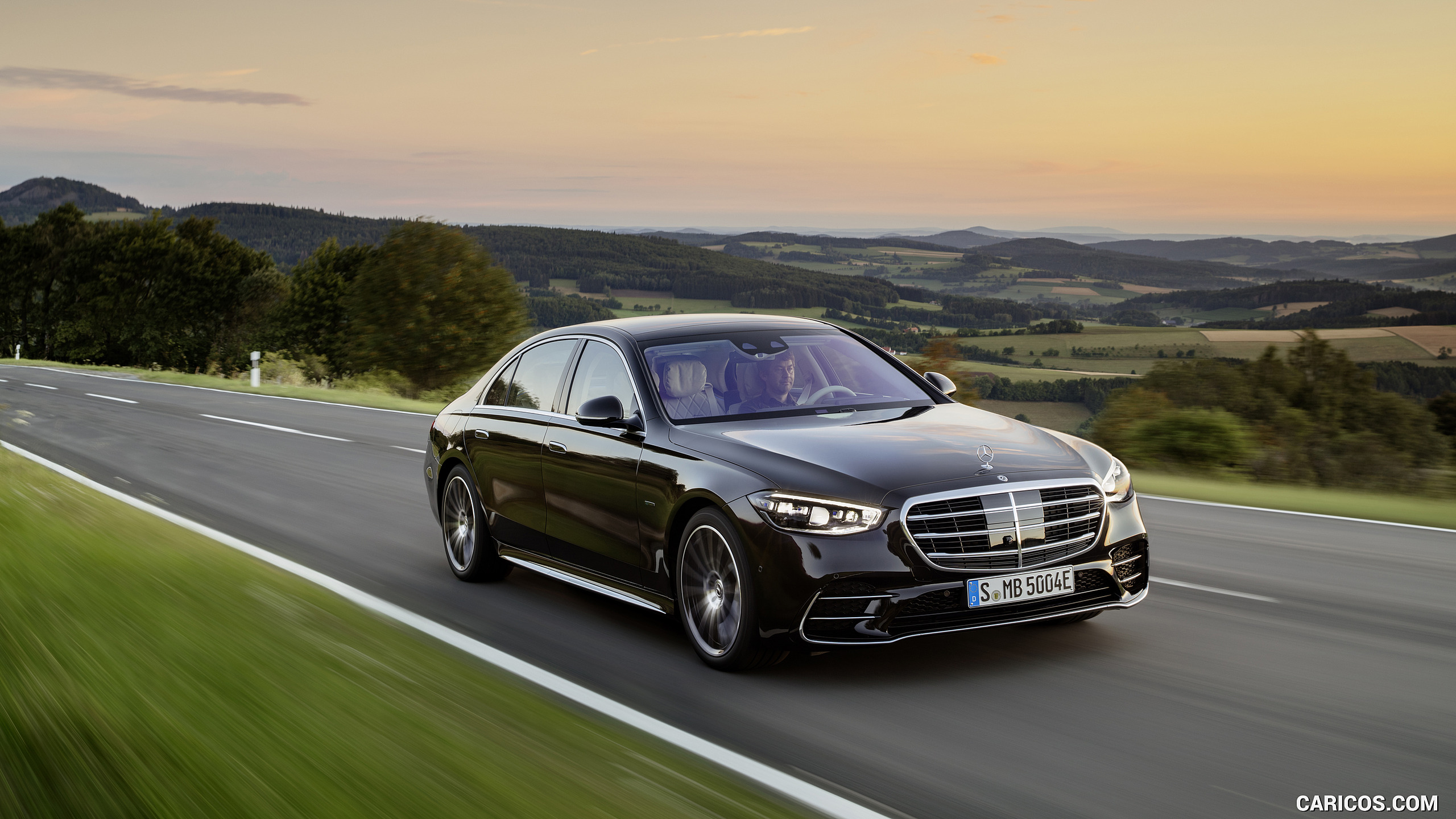 2021 Mercedes-Benz S-Class Plug-in-Hybrid (Color: Onyx Black) - Front ...