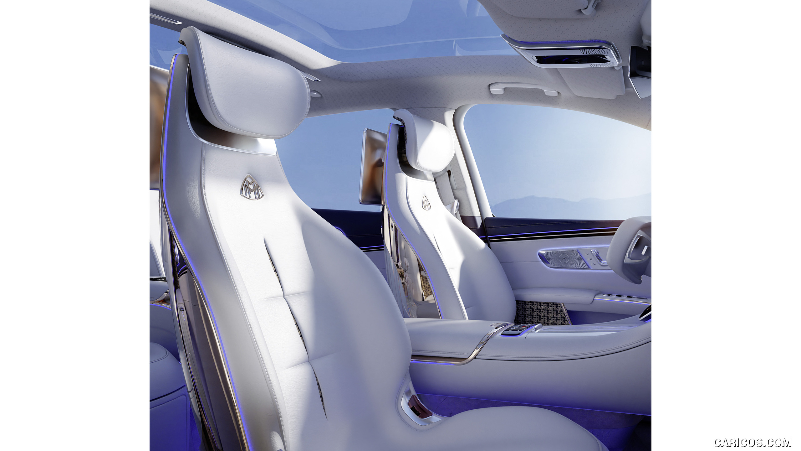 2021 Mercedes-Maybach EQS Concept - Interior, Seats, #18 of 29