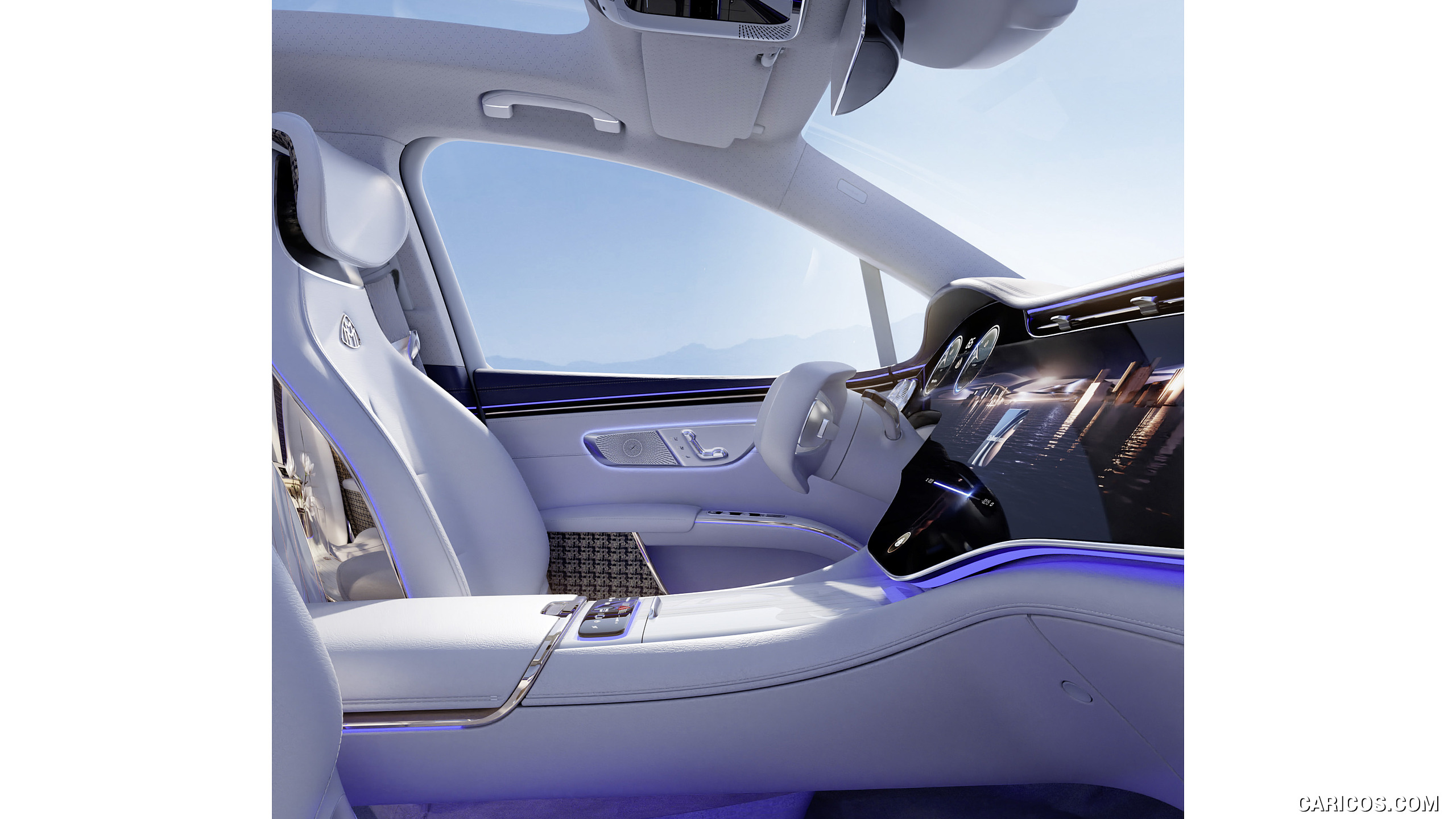2021 Mercedes-Maybach EQS Concept - Interior, #19 of 29