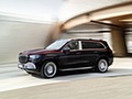 2021 Mercedes-Maybach GLS 600 (Color: Rubellite Red / Obsidian Black) - Front Three-Quarter