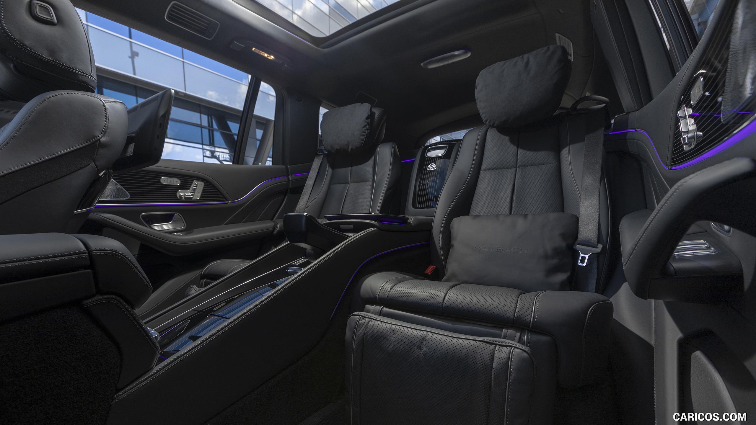 2021 Mercedes-Maybach GLS 600 (US-Spec) - Interior, Rear Seats, #286 of 297