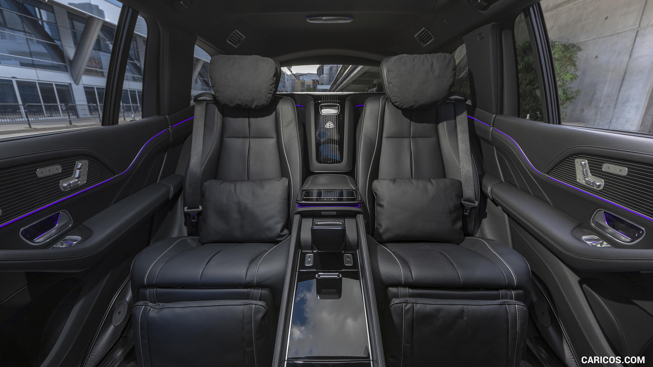 2021 Mercedes-Maybach GLS 600 (US-Spec) - Interior, Rear Seats, #288 of 297