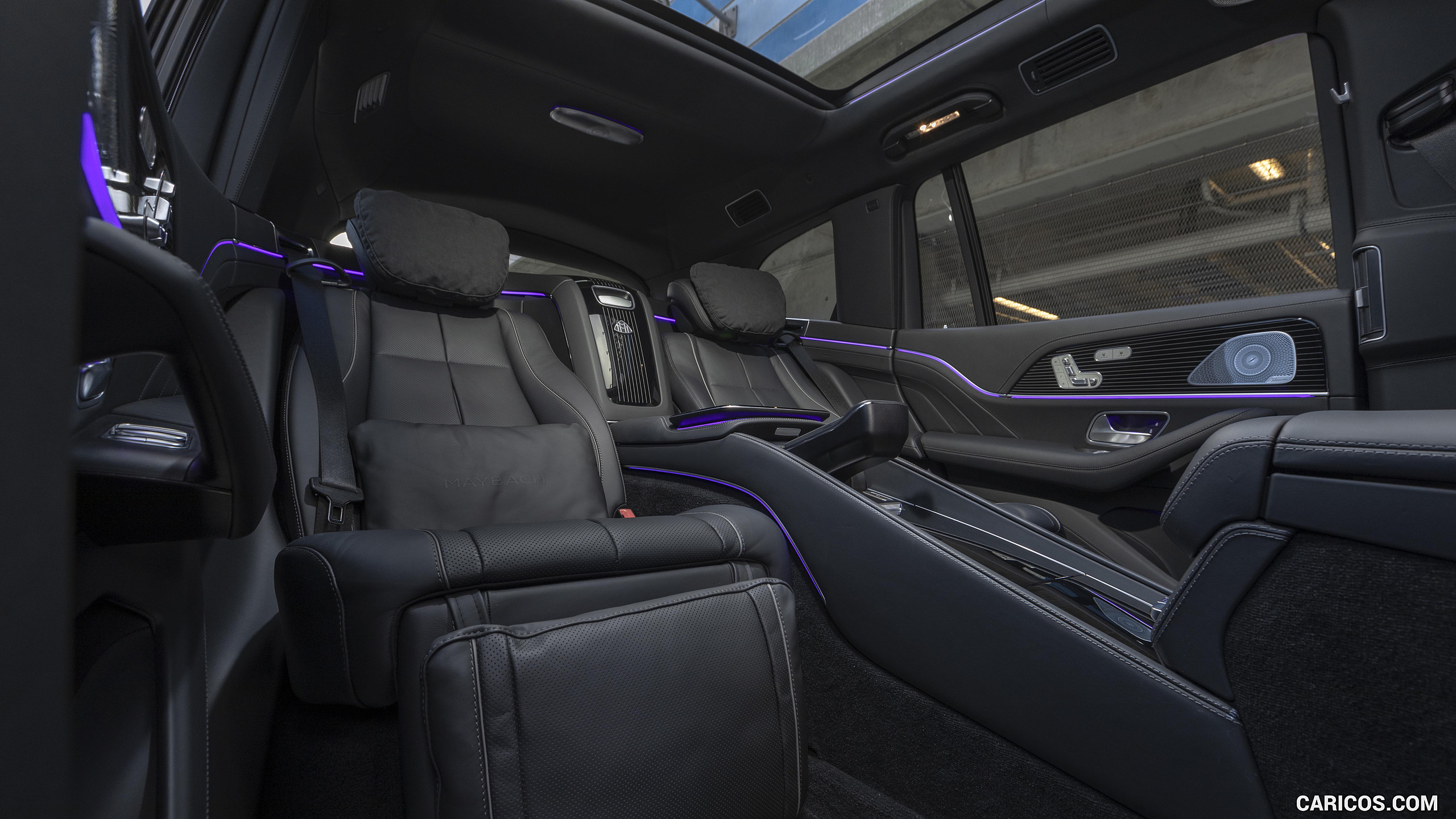 2021 Mercedes-Maybach GLS 600 (US-Spec) - Interior, Rear Seats, #289 of 297