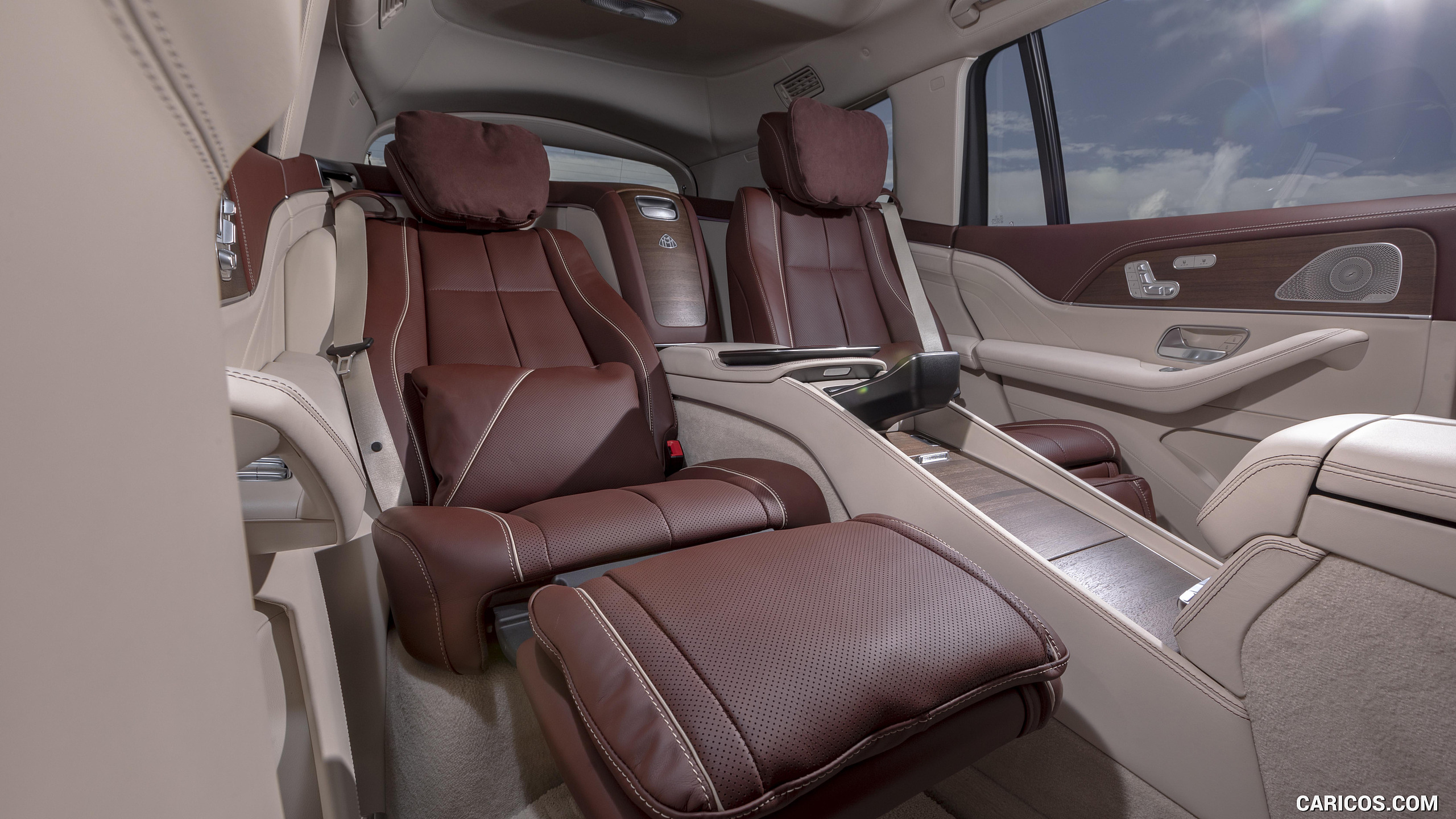 2021 Mercedes-Maybach GLS 600 (US-Spec) - Interior, Rear Seats, #160 of 297