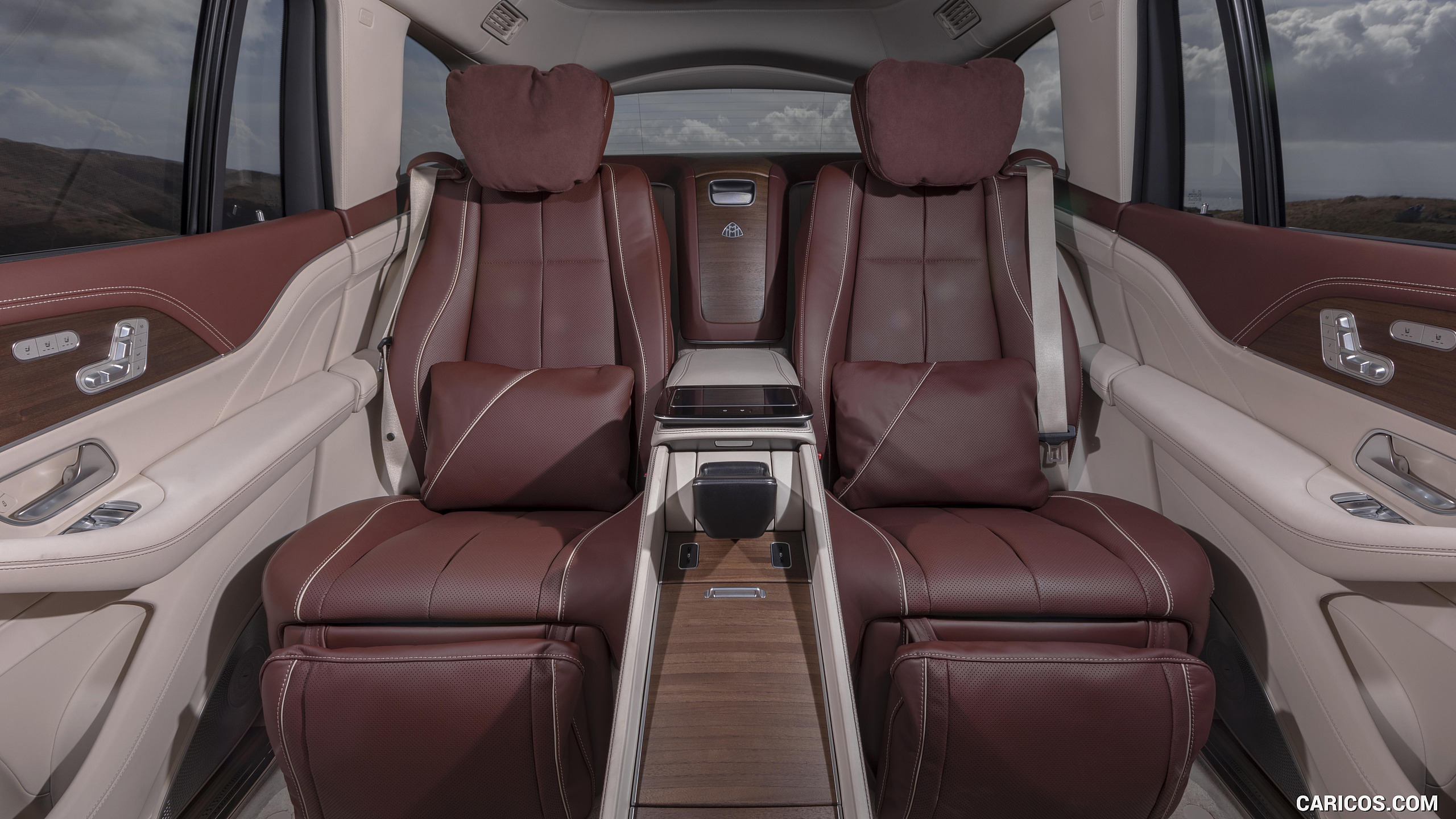 2021 Mercedes-Maybach GLS 600 (US-Spec) - Interior, Rear Seats, #161 of 297