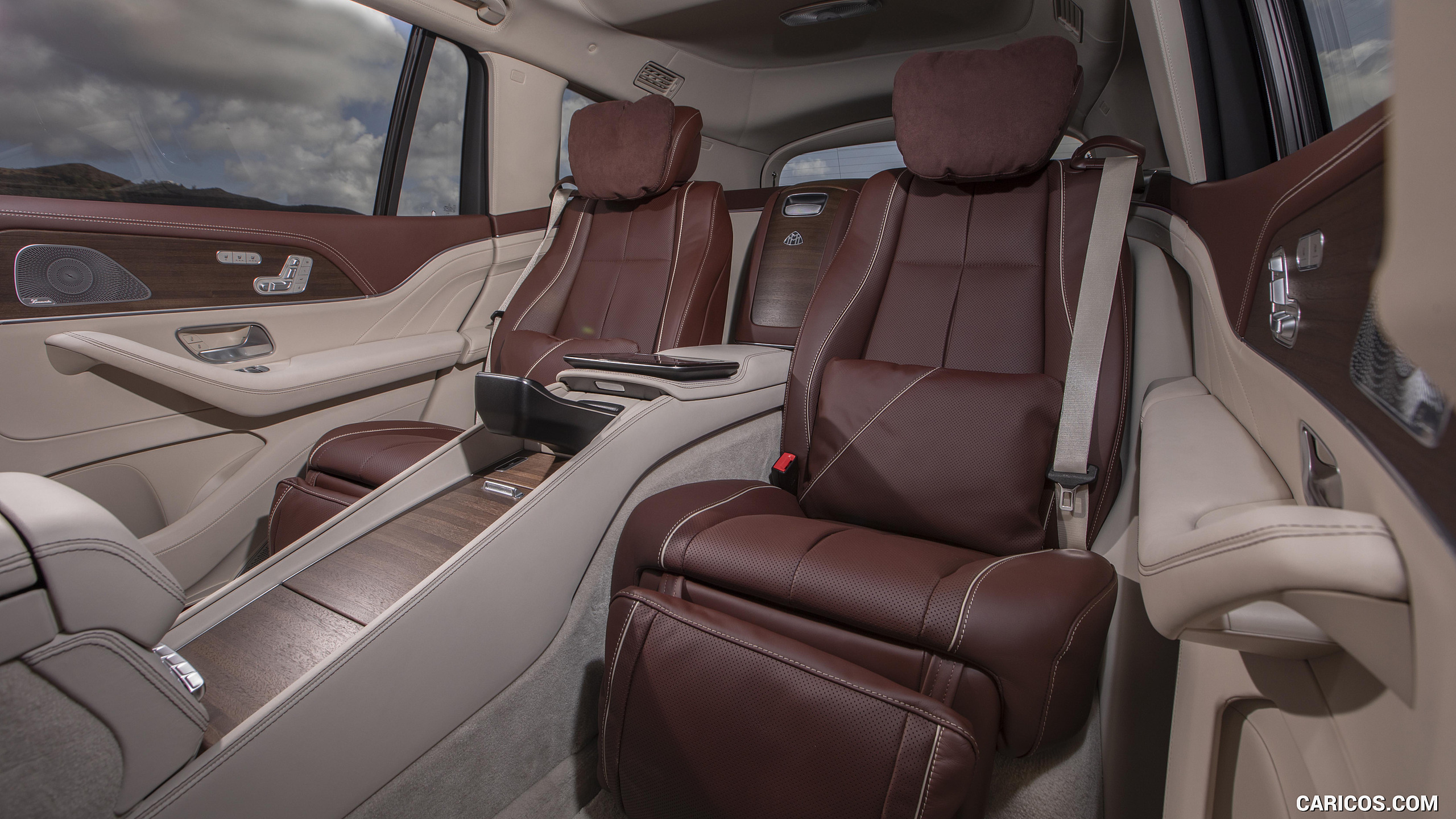 2021 Mercedes-Maybach GLS 600 (US-Spec) - Interior, Rear Seats, #162 of 297