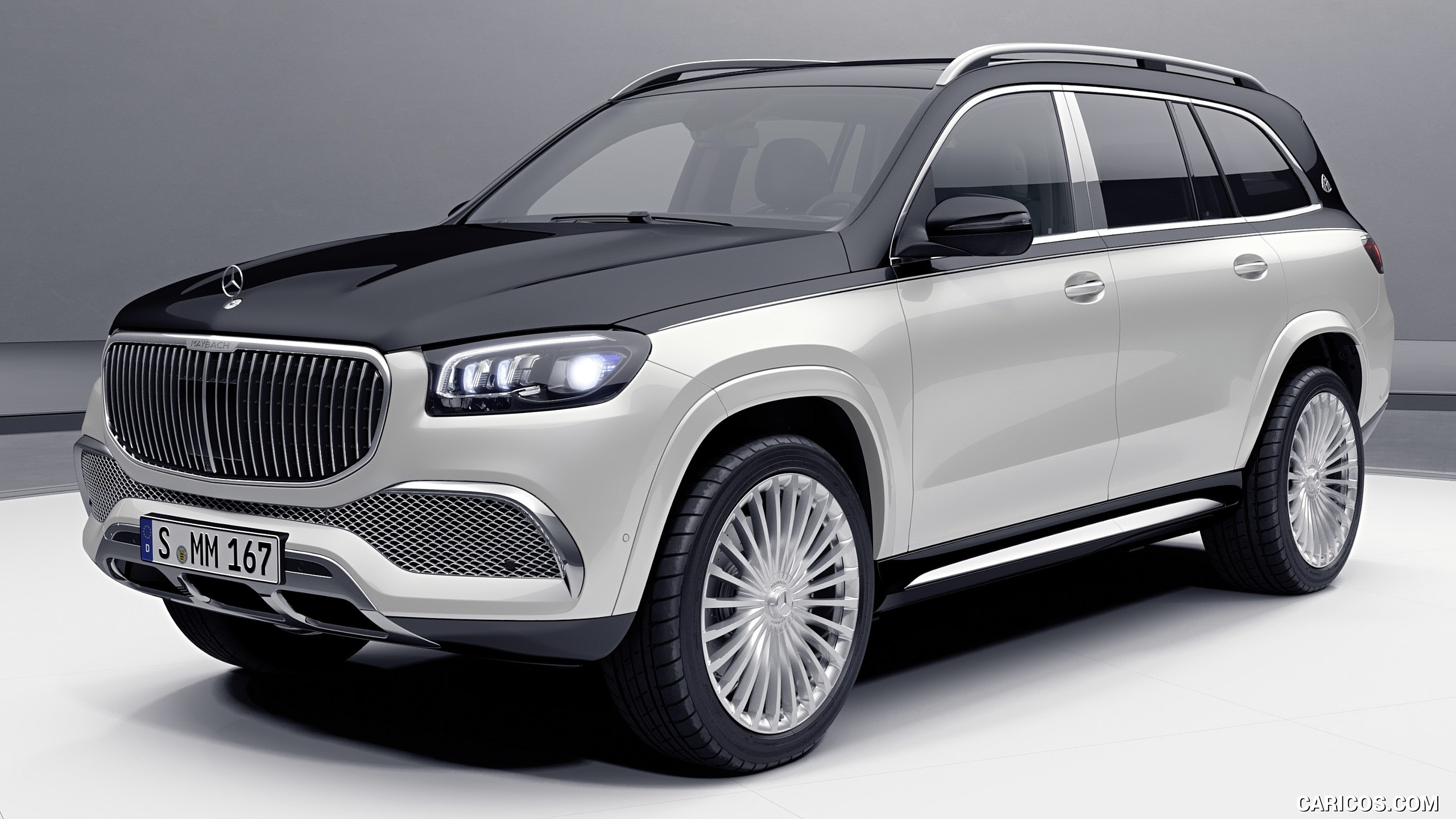 2021 Mercedes-Maybach GLS 600 - Front Three-Quarter, #57 of 297