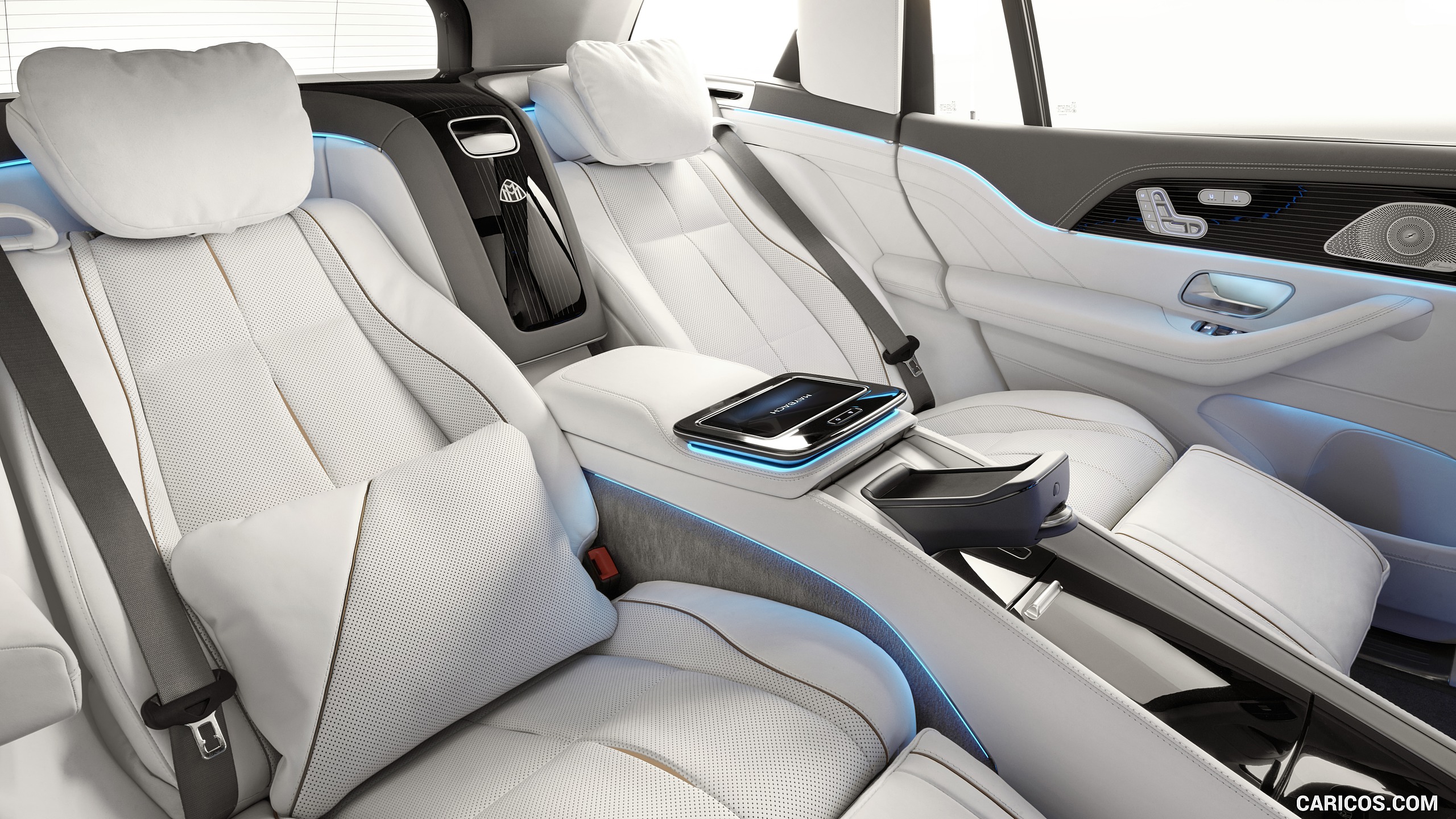 2021 Mercedes-Maybach GLS 600 - Interior, Rear Seats, #56 of 297