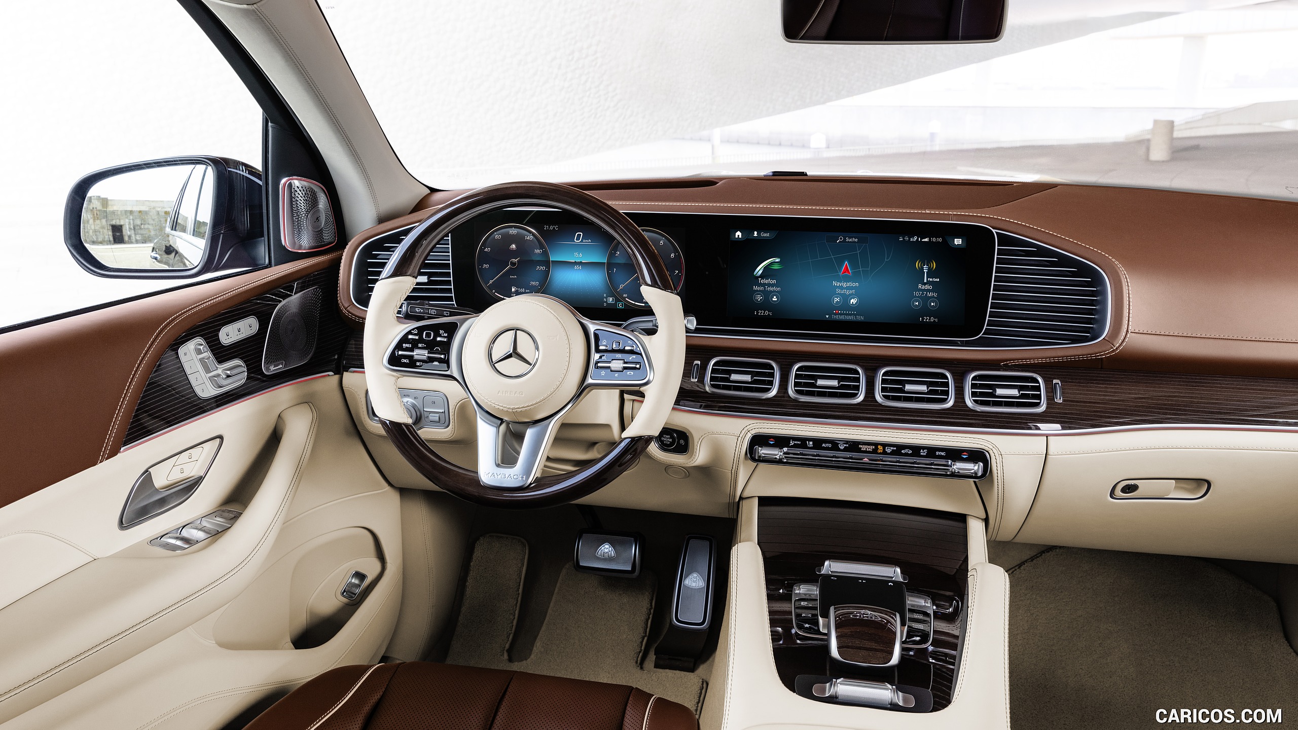 2021 Mercedes-Maybach GLS 600 Exclusive nappa leather mahogany/macchiato - Interior, #28 of 297