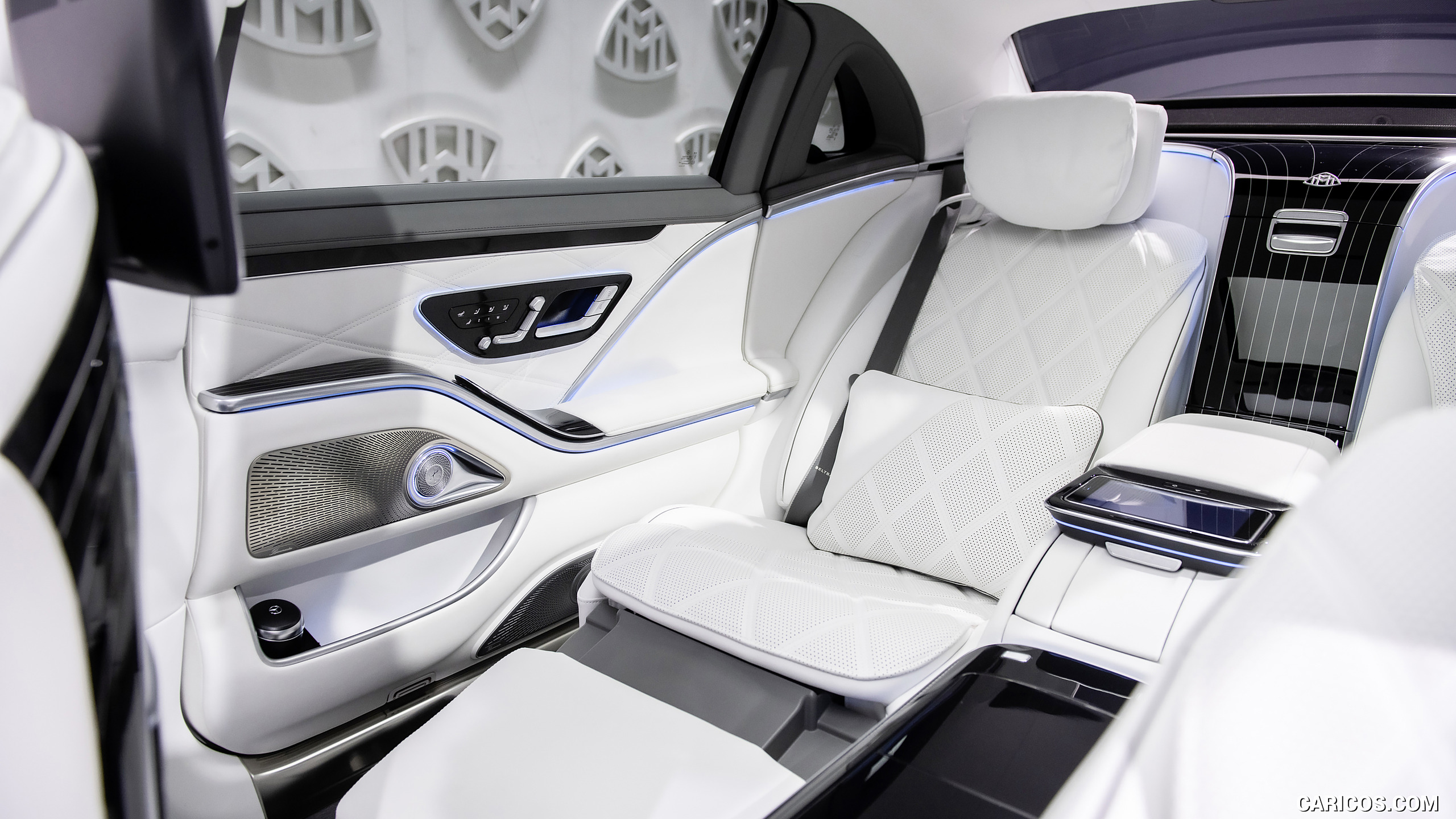 2021 Mercedes-Maybach S-Class (Color: Designo Crystal White / Silver Grey Pearl) - Interior, Detail, #123 of 157