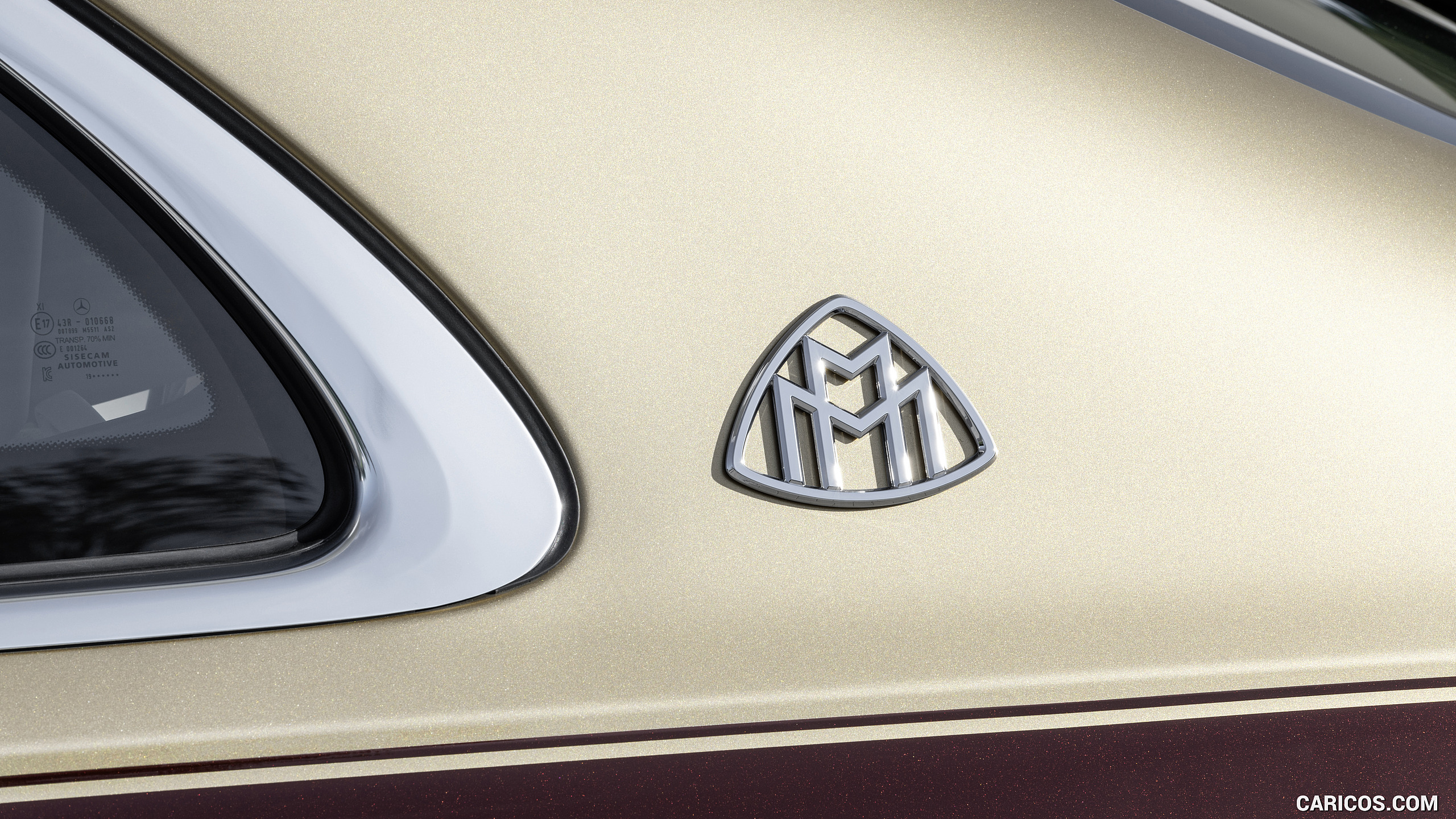 2021 Mercedes-Maybach S-Class (Color: Designo Rubellite Red / Kalahari Gold) - Badge, #26 of 157