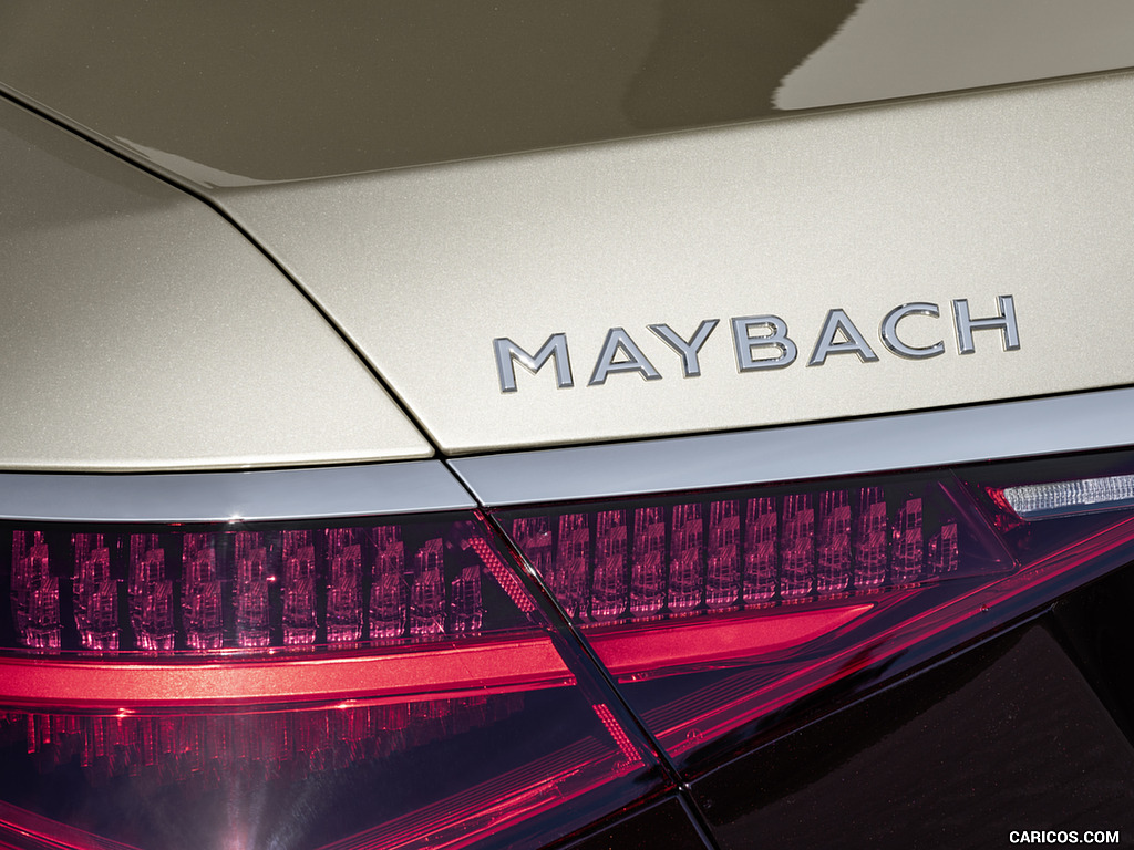 2021 Mercedes-Maybach S-Class (Color: Designo Rubellite Red / Kalahari Gold) - Badge