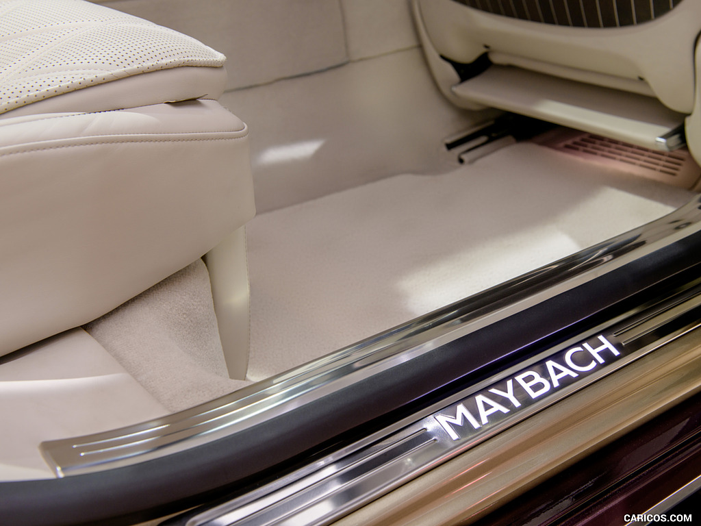 2021 Mercedes-Maybach S-Class (Color: Designo Rubellite Red / Kalahari Gold) - Door Sill