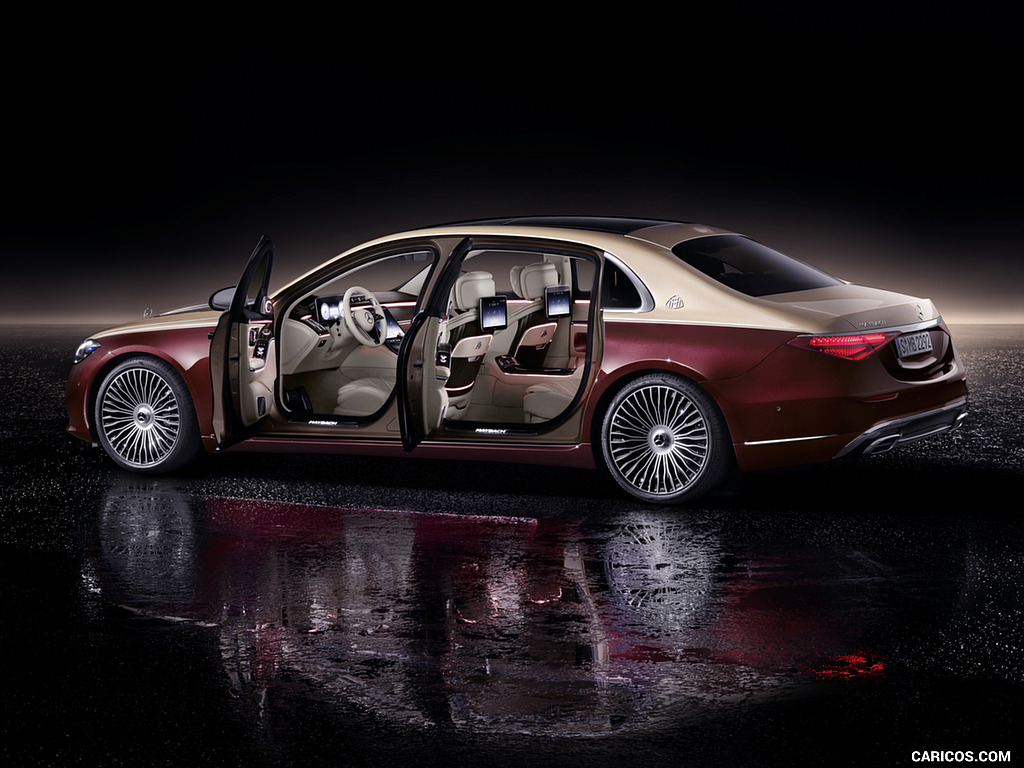 2021 Mercedes-Maybach S-Class (Color: Designo Rubellite Red / Kalahari Gold) - Interior