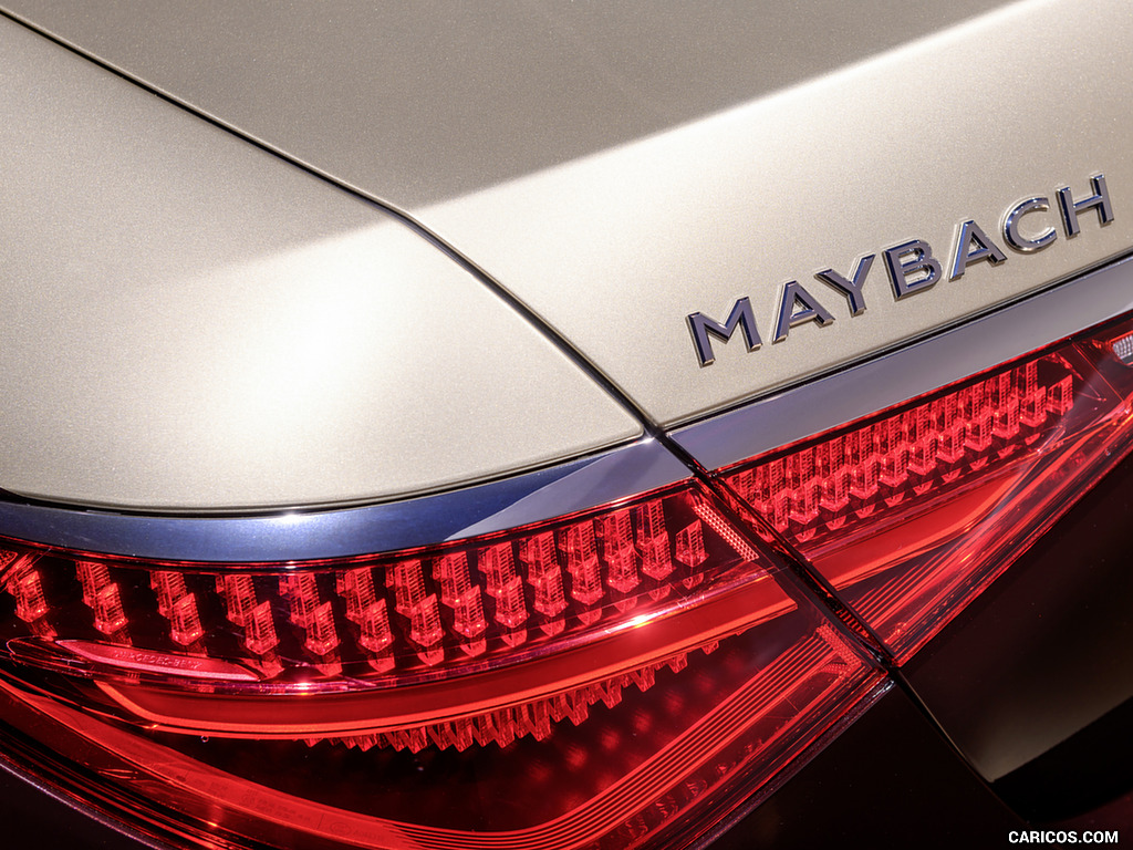 2021 Mercedes-Maybach S-Class (Color: Designo Rubellite Red / Kalahari Gold) - Tail Light