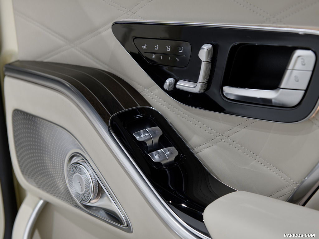 2021 Mercedes-Maybach S-Class (Leather Nappa macchiato beige / bronze brown pearl) - Interior, Detail