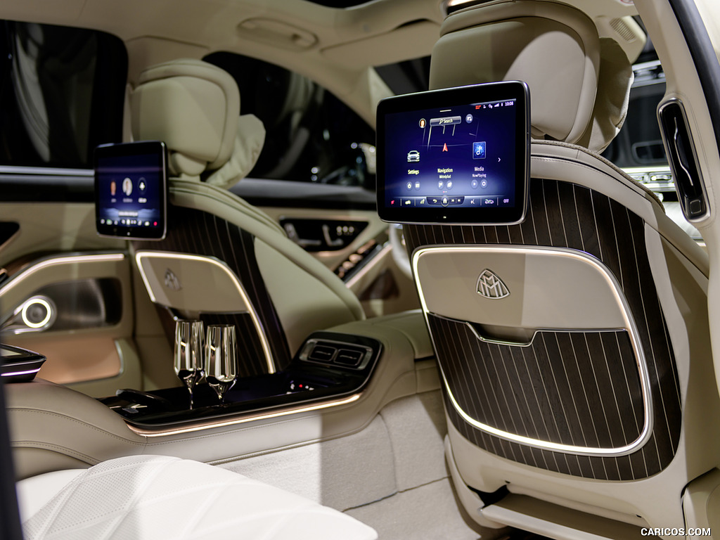 2021 Mercedes-Maybach S-Class (Leather Nappa macchiato beige / bronze brown pearl) - Interior, Detail