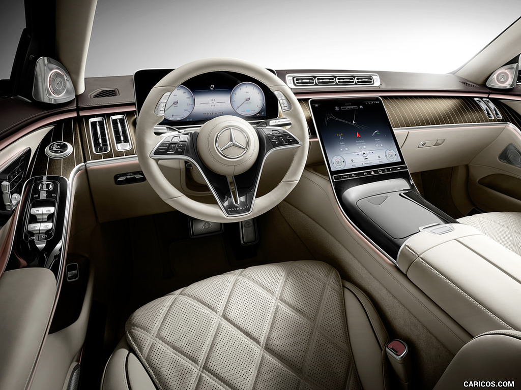 2021 Mercedes-Maybach S-Class (Leather Nappa macchiato beige / bronze brown pearl) - Interior