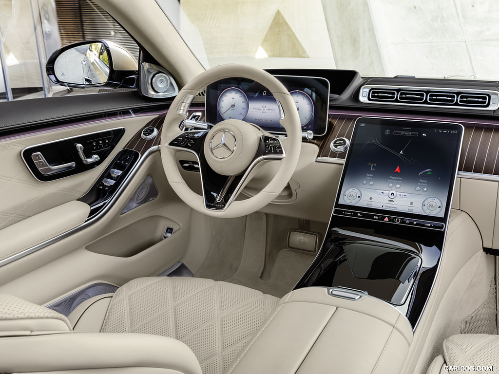 2021 Mercedes-Maybach S-Class (Leather Nappa macchiato beige / bronze brown pearl) - Interior