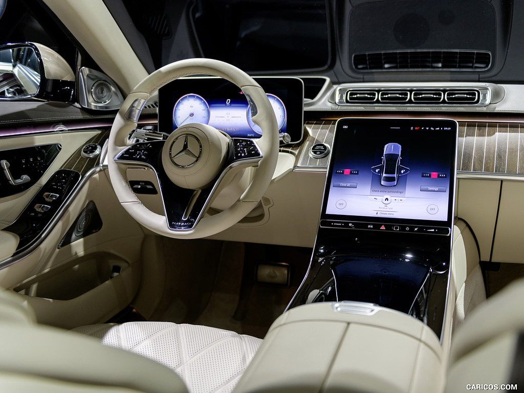 2021 Mercedes-Maybach S-Class (Leather Nappa macchiato beige / bronze brown pearl) - Interior