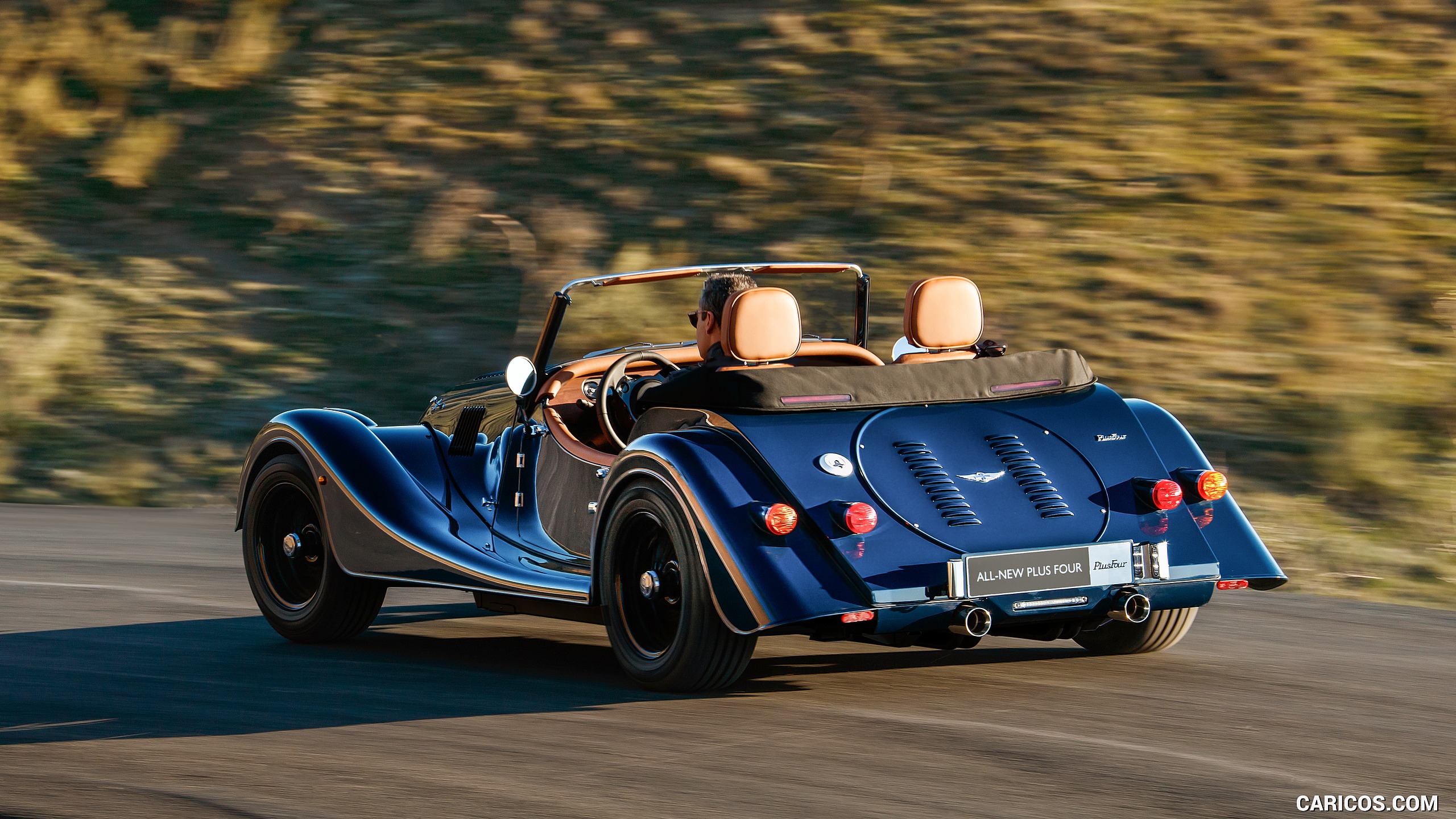 2021 Morgan Plus Four - Rear Three-Quarter, #2 of 26