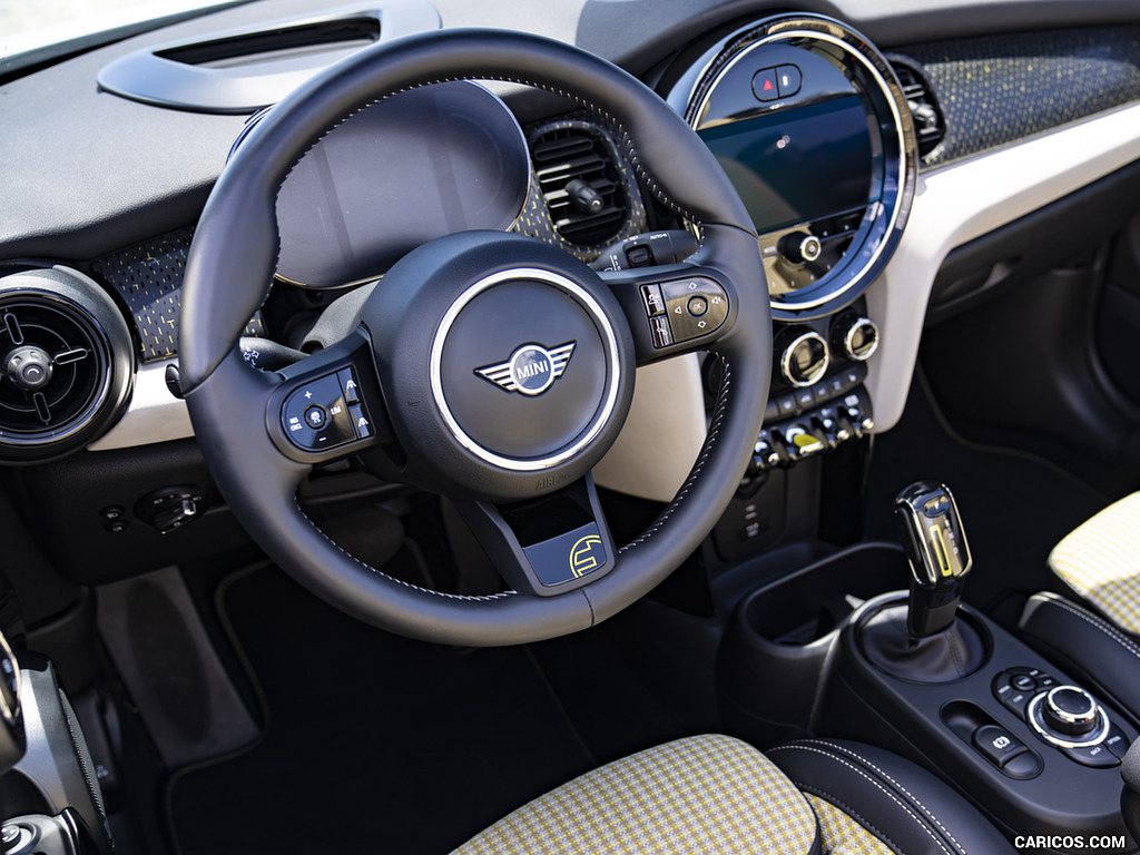 2022 MINI Cooper SE Convertible Concept - Interior, Steering Wheel