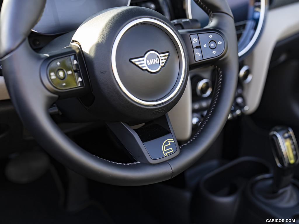 2022 MINI Cooper SE Convertible Concept - Interior, Steering Wheel