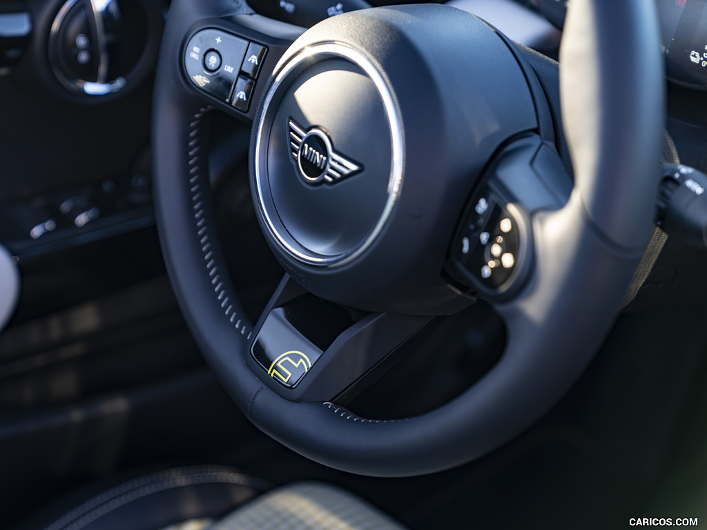 2022 MINI Cooper SE Convertible Concept - Interior, Steering Wheel