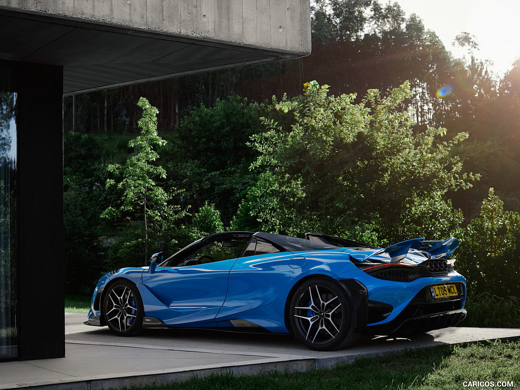 2022 McLaren 765LT Spider - Rear Three-Quarter