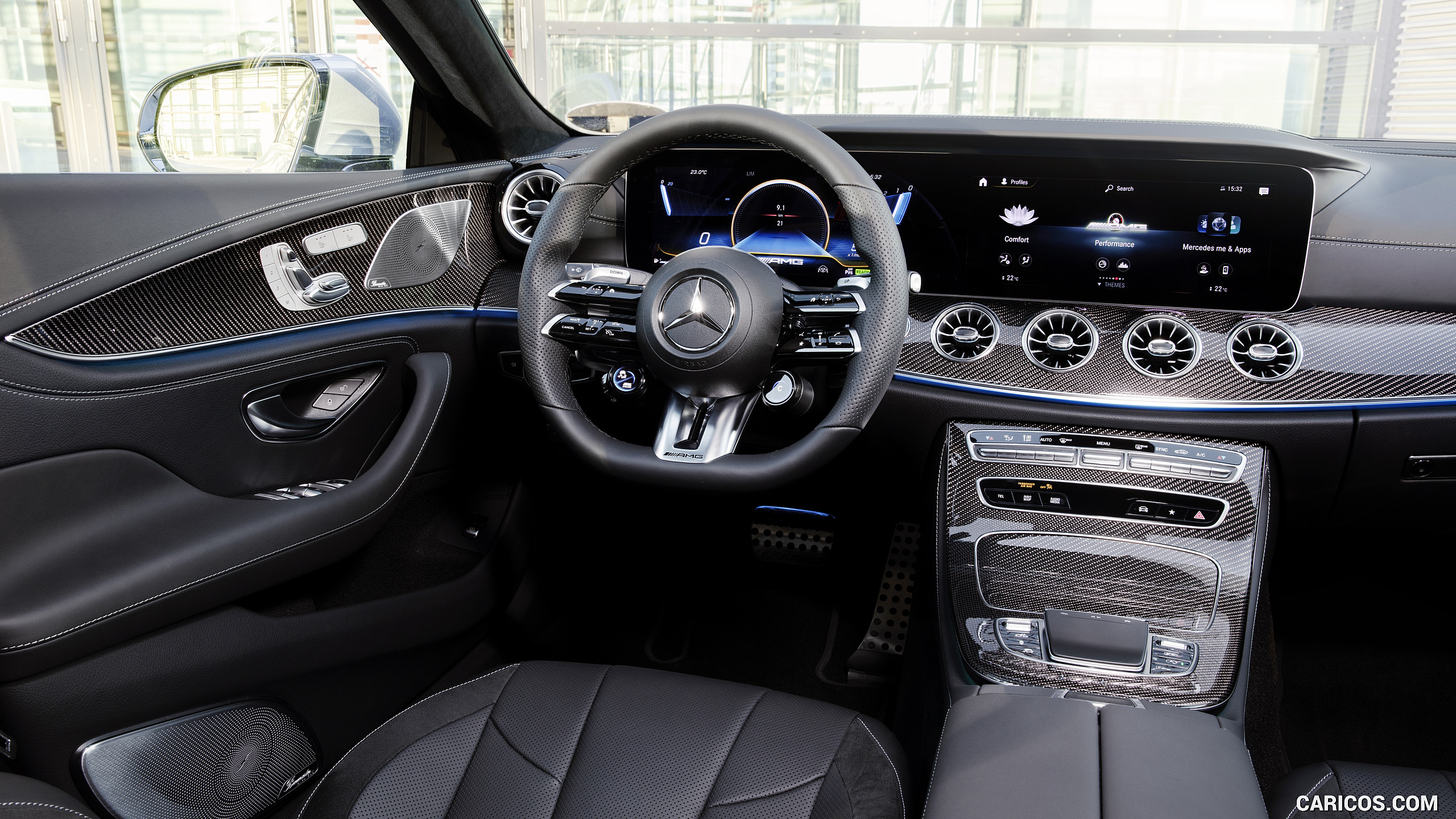 2022 Mercedes-AMG CLS 53 4MATIC+ (Color: Azur Light Blue) - Interior, #31 of 34