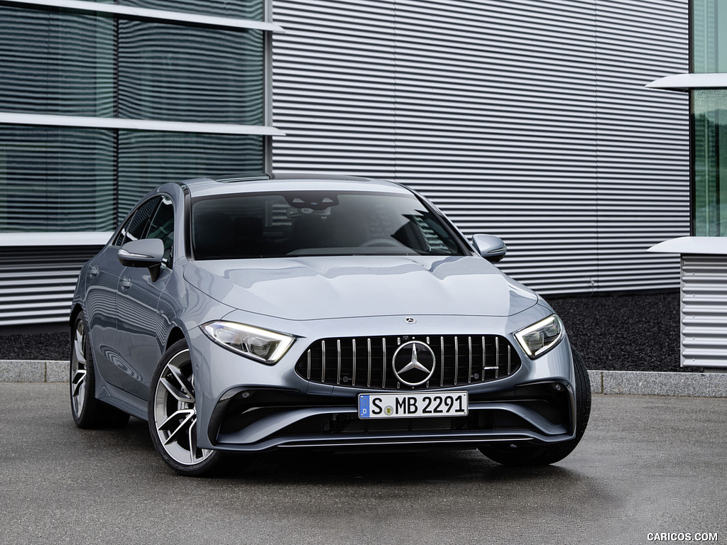 2022 Mercedes-AMG CLS 53 4MATIC+ (Color: Azur Light Blue) - Front