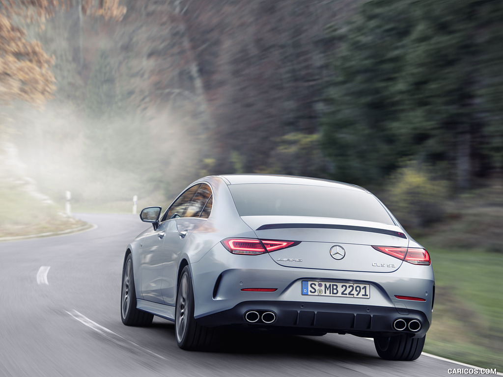 2022 Mercedes-AMG CLS 53 4MATIC+ (Color: Azur Light Blue) - Rear