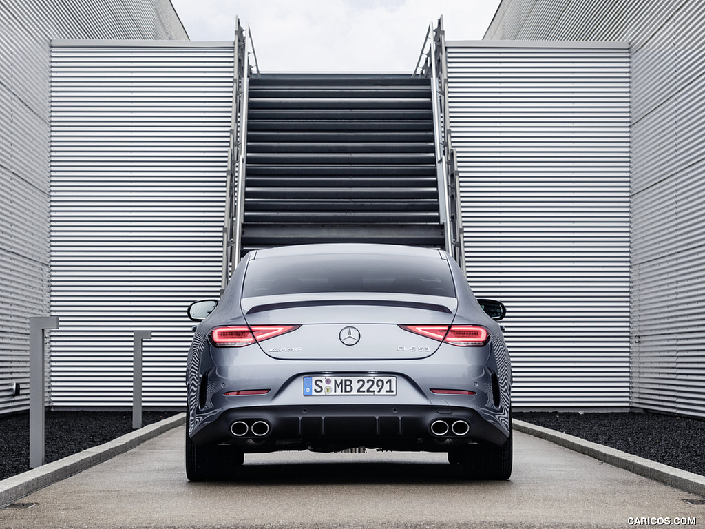 2022 Mercedes-AMG CLS 53 4MATIC+ (Color: Azur Light Blue) - Rear