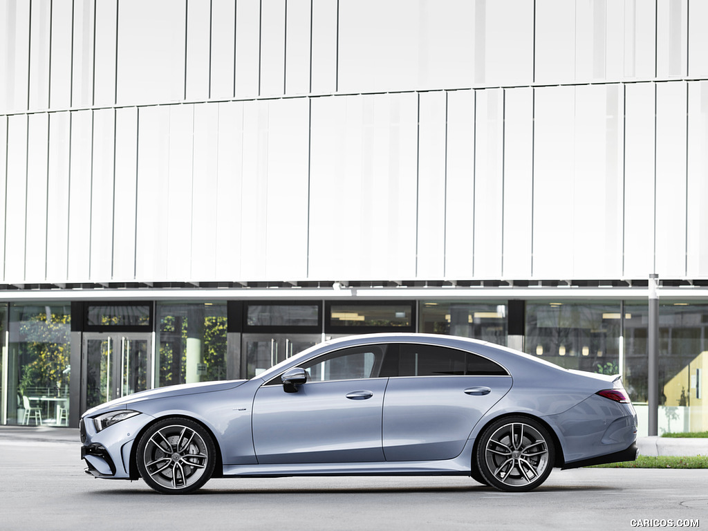 2022 Mercedes-AMG CLS 53 4MATIC+ (Color: Azur Light Blue) - Side