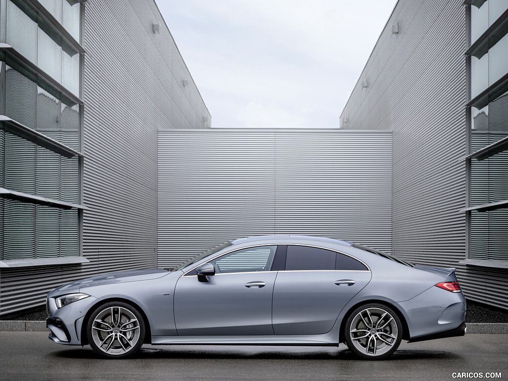 2022 Mercedes-AMG CLS 53 4MATIC+ (Color: Azur Light Blue) - Side