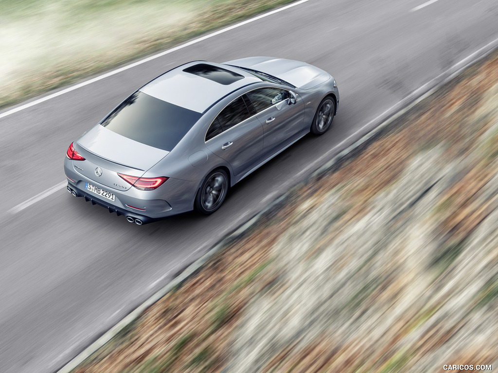 2022 Mercedes-AMG CLS 53 4MATIC+ (Color: Azur Light Blue) - Top