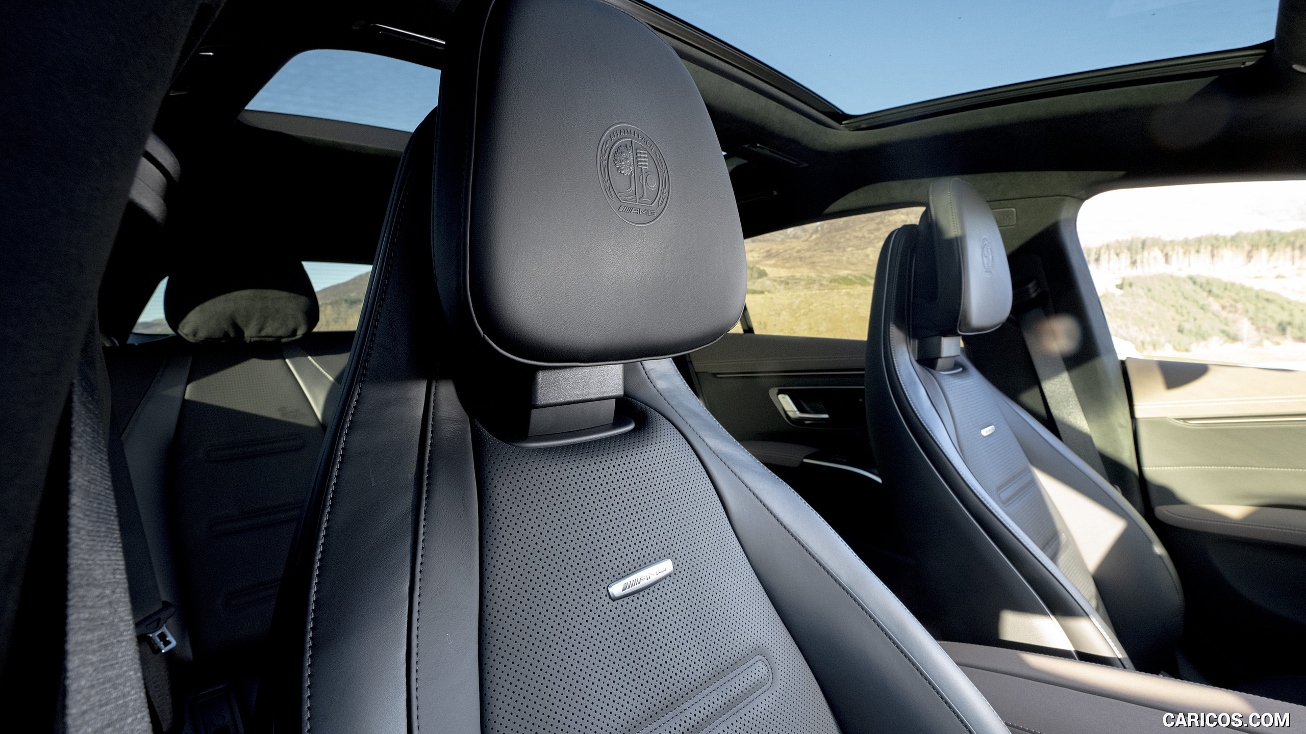 2022 Mercedes-AMG EQS 53 (UK-Spec) - Interior, Front Seats, #61 of 64