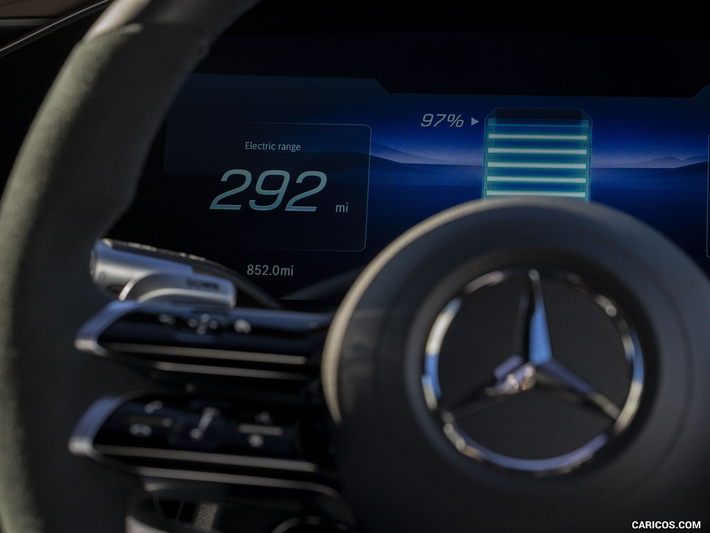 2022 Mercedes-AMG EQS 53 (UK-Spec) - Digital Instrument Cluster