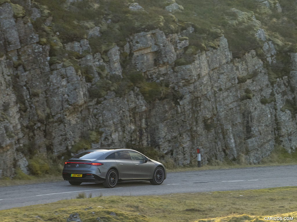 2022 Mercedes-AMG EQS 53 (UK-Spec) - Rear Three-Quarter