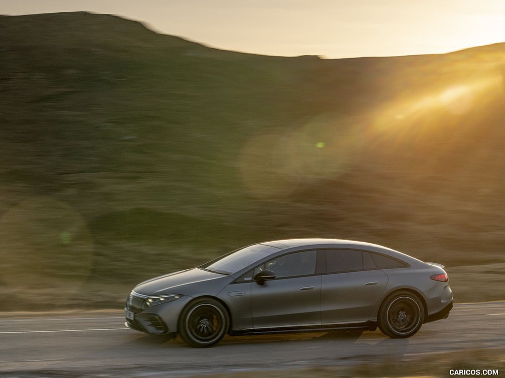 2022 Mercedes-AMG EQS 53 (UK-Spec) - Side