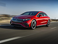 2022 Mercedes-AMG EQS 53 4MATIC+ (Color: Hyazinth Red Metallic) - Front Three-Quarter