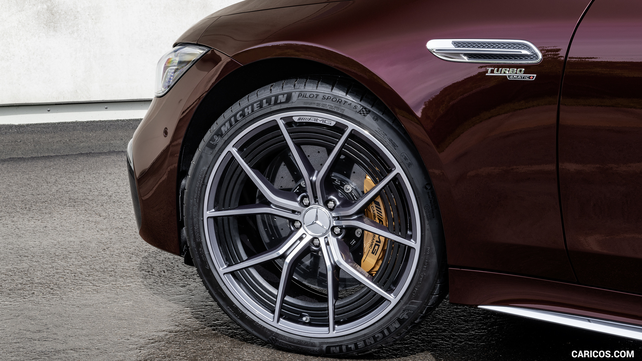 2022 Mercedes-AMG GT 53 4MATIC+ 4-Door Coupe (Color: Rubellite Red) - Wheel, #13 of 35
