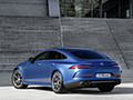 2022 Mercedes-AMG GT 53 4MATIC+ 4-Door Coupe (Color: Spectrale Blue Magno) - Rear Three-Quarter