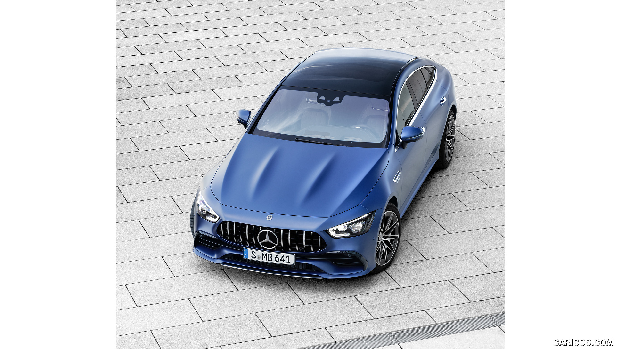 2022 Mercedes-AMG GT 53 4MATIC+ 4-Door Coupe (Color: Spectrale Blue Magno) - Top, #26 of 35