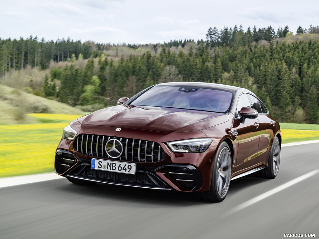 2022 Mercedes-AMG GT 53 4MATIC+ 4-Door Coupe (Color: Rubellite Red) - Front